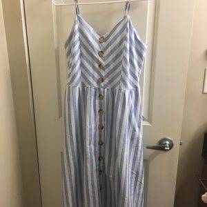 Anthropologie striped dress